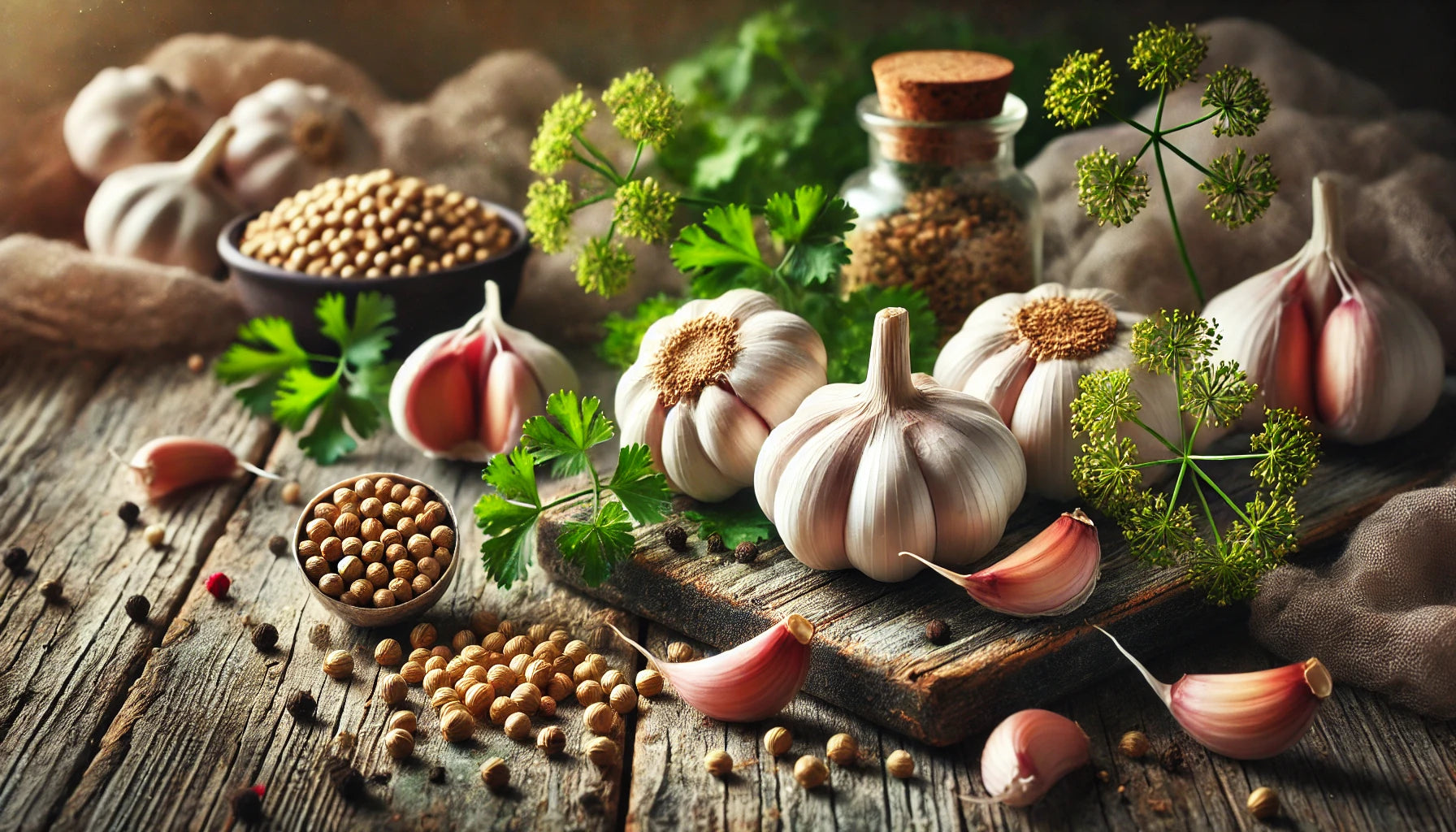 Explore Prateek Spices - high-quality organic coriander seeds and garlic for healthy, flavorful meals.